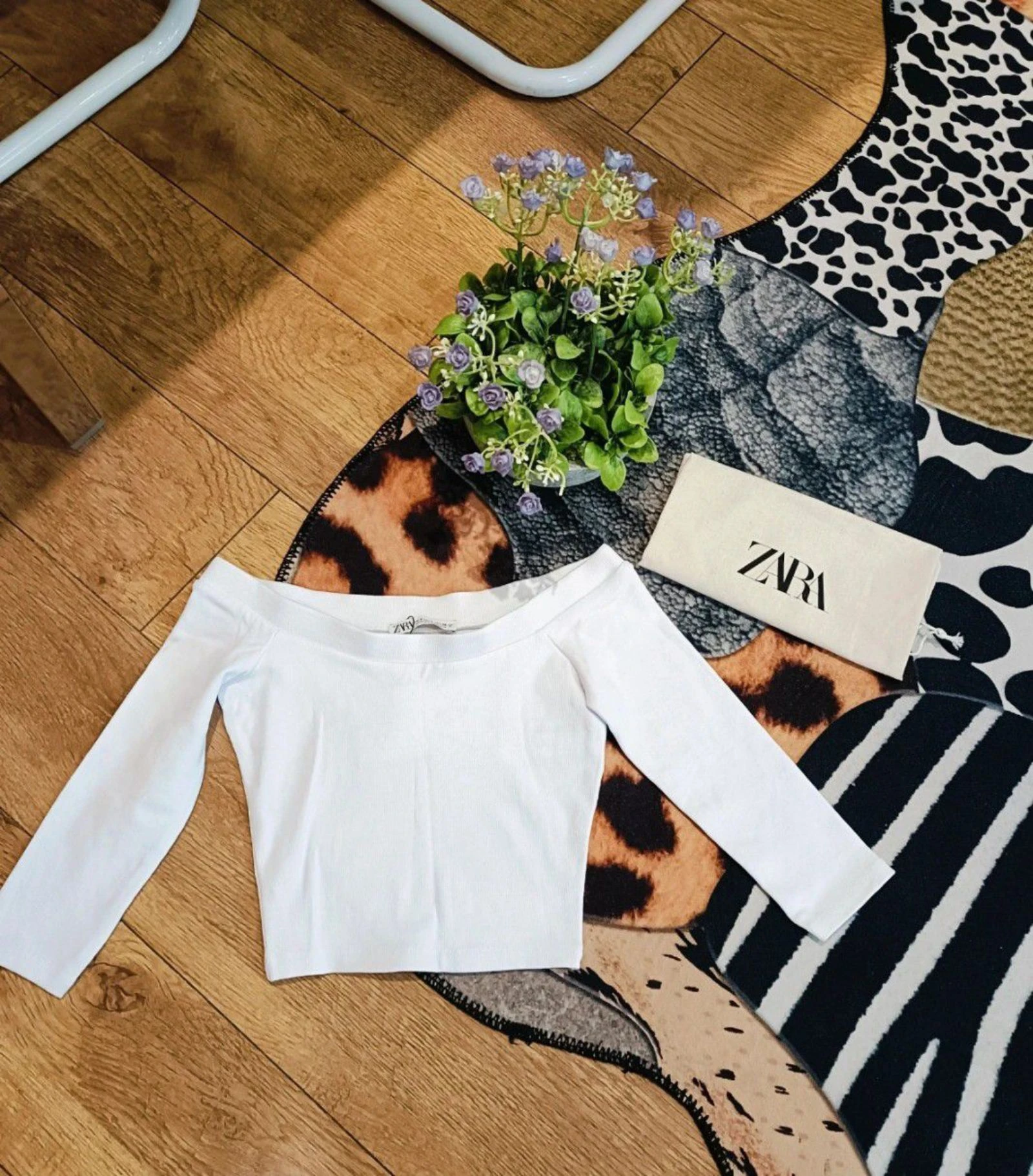 Crop top zara mujer talla S